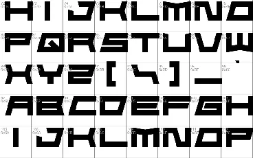 FoughtKnight Die font