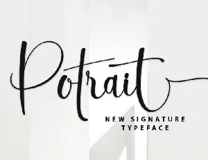 Potrait font