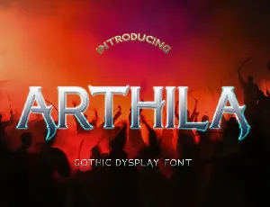 ARTHILA Display font