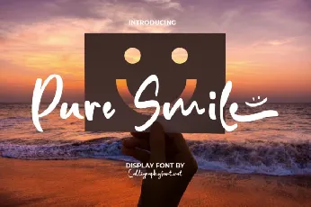 Pure Smile font