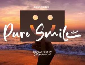 Pure Smile font