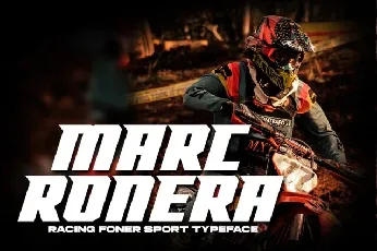 Racing Foner font