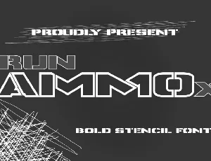 Runammox font