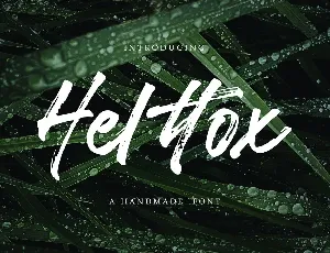 Helttox font