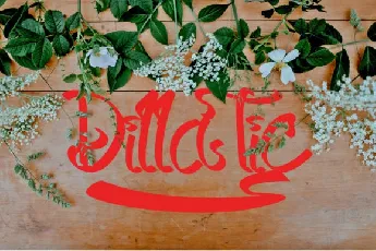 Dilla Tic font