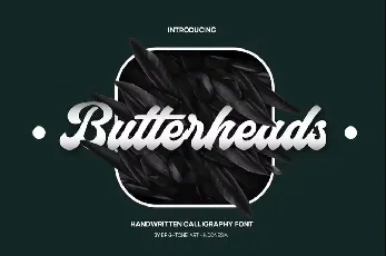 Butterheads font