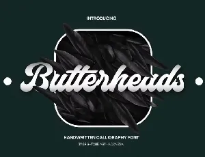 Butterheads font