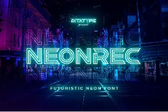 Neonrec font