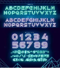 Neonrec font