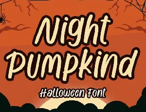 Night Pumpkind font