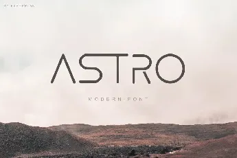 Astro Futuristic Font