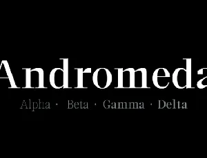 Andromeda Family font