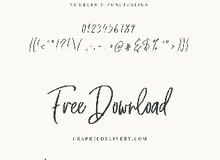 The Secret Script font