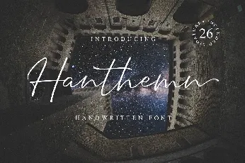 Hanthemn font