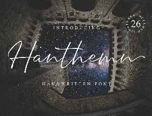 Hanthemn font