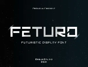 Feturo font