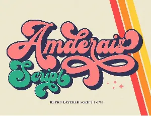 Amderais font