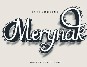 Merynak font