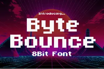 ByteBounce font