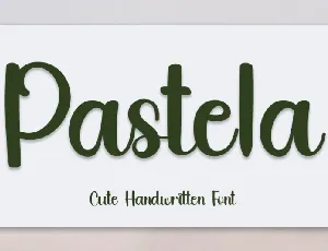 Pastela font