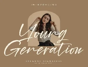 Young Generation font