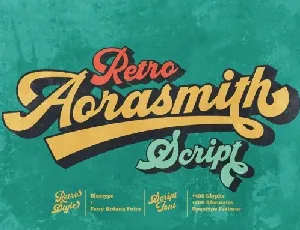 Aorasmith Script font