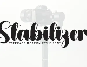 Stabilizer Script font