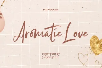 Aromatic Love font