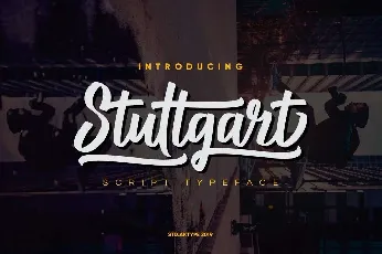 Stuttgart Script Free font