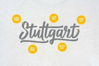 Stuttgart Script Free font