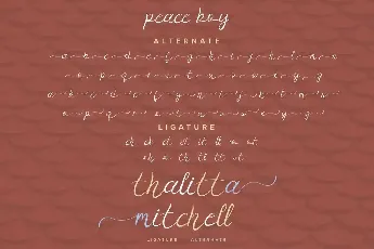 Peace Boy Demo font