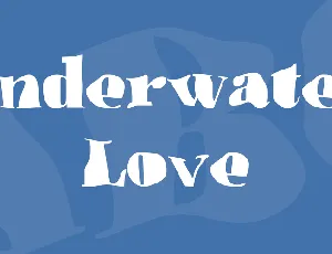 Underwater Love font