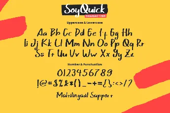 SoyQuick font