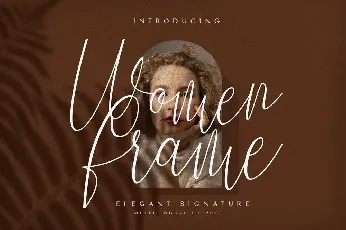 Women Frame font