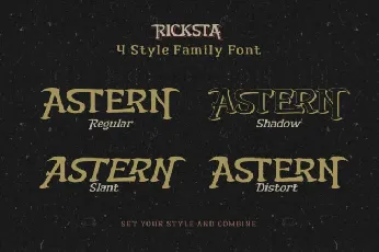 Ricksta font