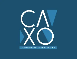 Caxo font