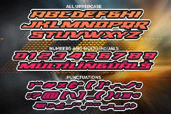 Racerz font