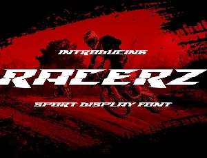 Racerz font