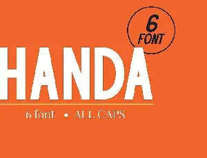 Handa Sans Family font