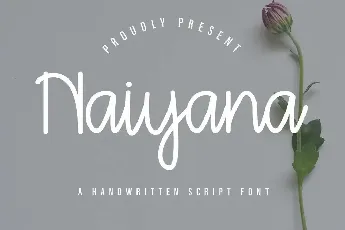 Naiyana Demo font