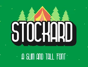 Stockard font