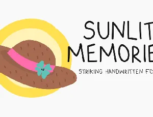 Sunlit Memories font