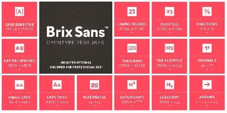 Brix Sans Family font