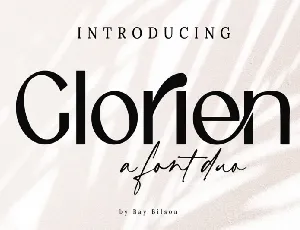 Glorien Duo font