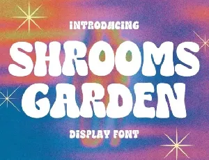 Shrooms Garden font