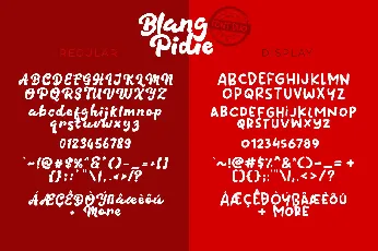 Blang Pidie font