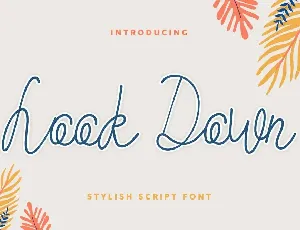 Look Down Demo font