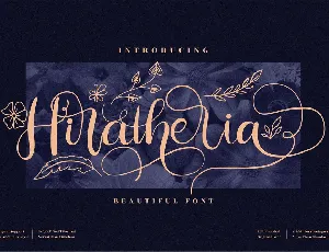 Hiratheria font