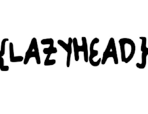 lazyyyyhead font