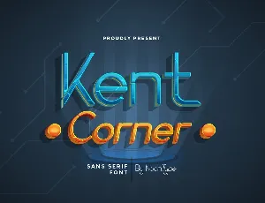 Kent Corner font